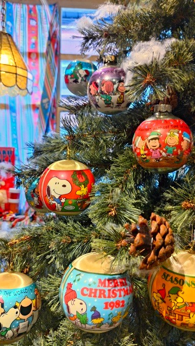 ピーナッツ スヌーピー ダンバリーミント クリスマスツリー ライト 