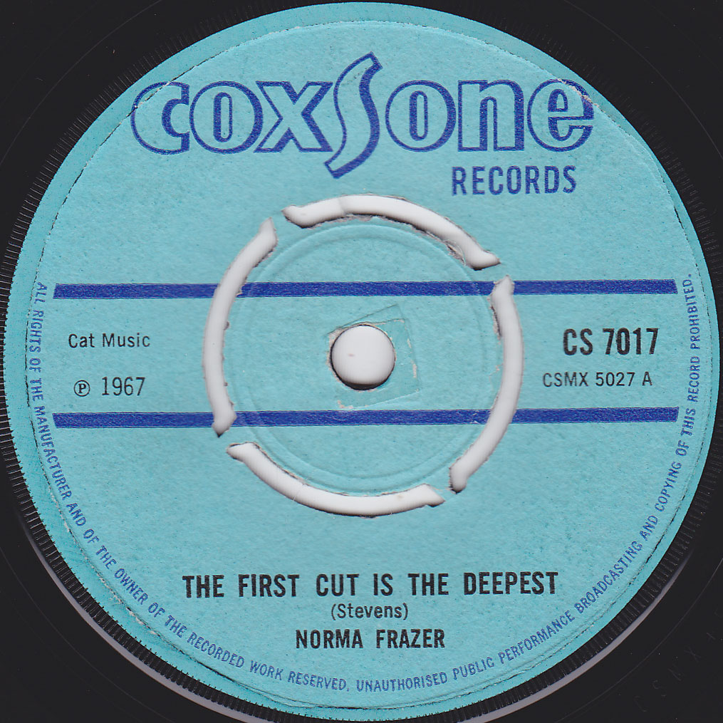 THE FIRST CUT IS THE DEEPEST / NORMA FRAZER | レゲエレコードガイド