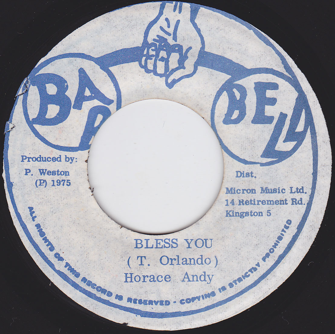 BLESS YOU / HORACE ANDY | レゲエレコードガイド - スカ、ロック 