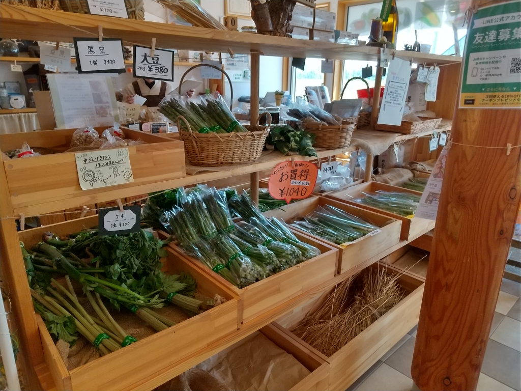 とれた小屋ふじい農場直売所 アスパラの茎 詰め放題 | ナオロマツ食堂