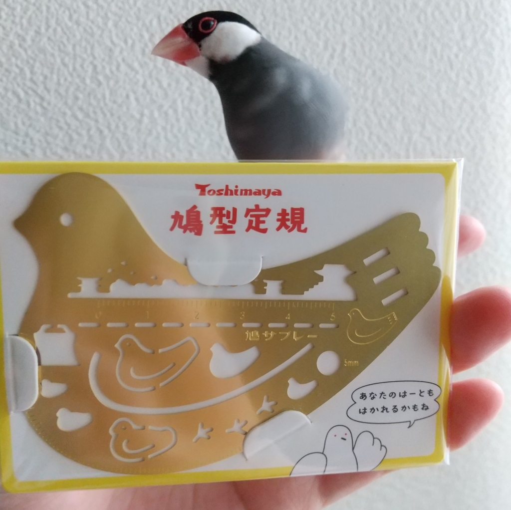 03鳩様確認用 Toshimaya 鳩型定規 | ナオロマツ食堂