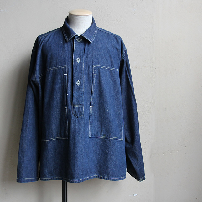 30's DENIM PULLOVER JACKET MATIN, VINTAGE OUTFITTERS ビンテージ古着 富山