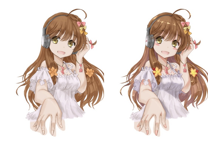 ひなビタ♪】山形まり花ちゃんの誕生日絵を描いてみる2021