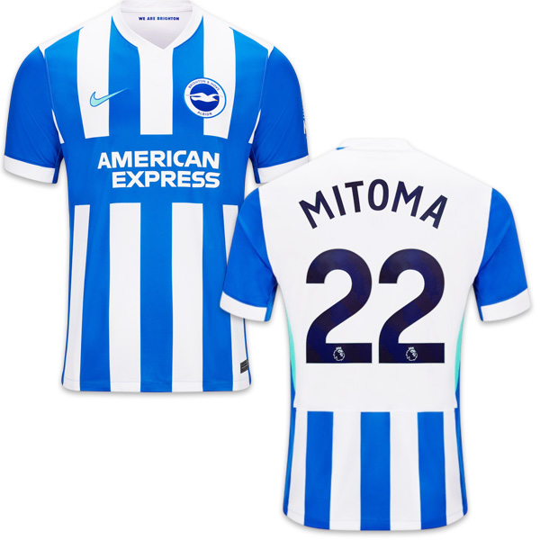 25/26シーズン 三笘マーキング ブライトンユニフォーム 即日発送対応し