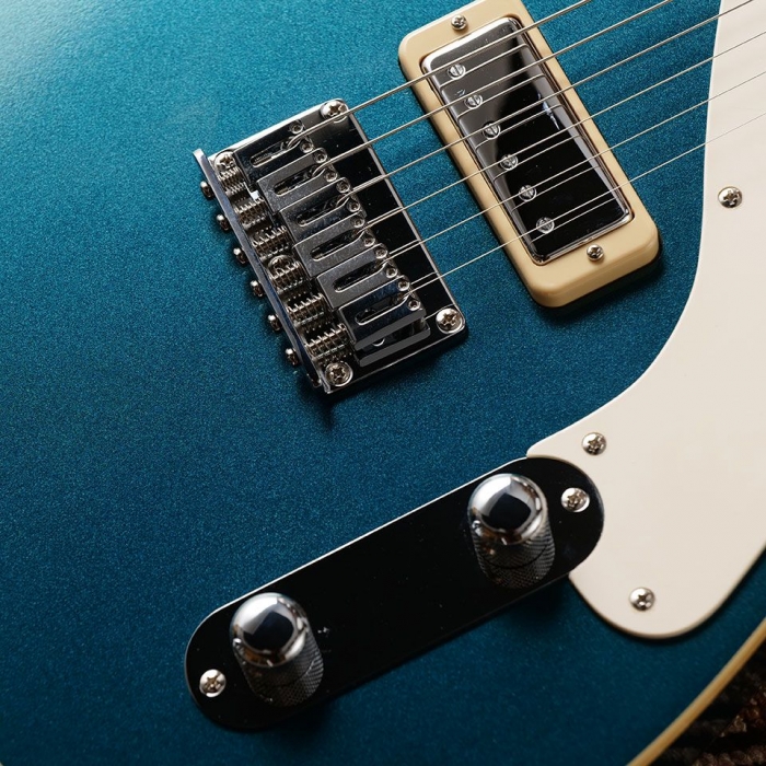 Kaalena 青 エレキギター デュアルハムバッカー ジャズマスター