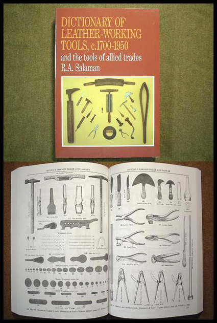 DICTIONARY OF LEATHER-WORKING TOOLS, c.1700-1950