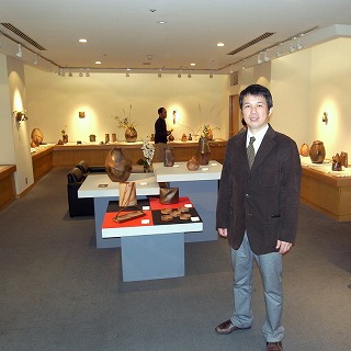 伊勢崎創君の個展 | 陶芸家 藤原和のブログ