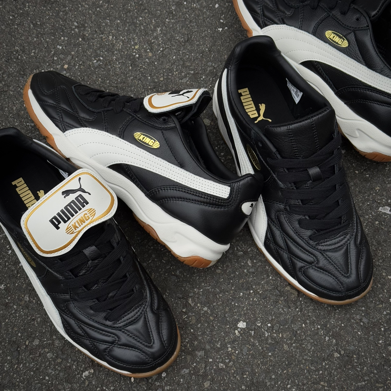 PUMA KING ブラックシューズ　26センチ King Indoor | the Apartment