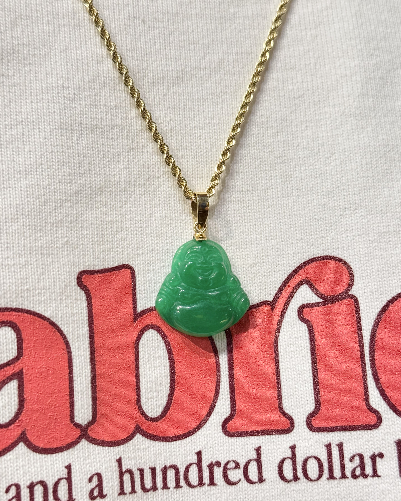 JADE BUDDAH 翡翠 仏陀 アパートメント　ネックレス オンラインにもUPしました!! | the Apartment