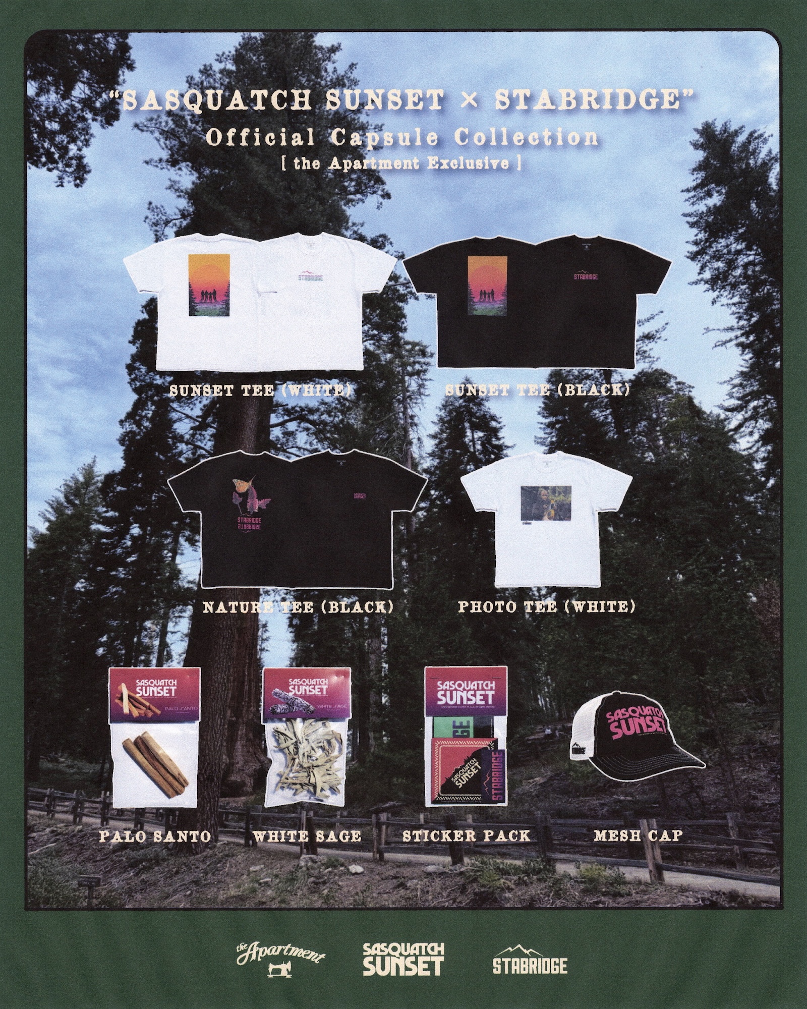 SASQUATCH SUNSET × STABRIDGE