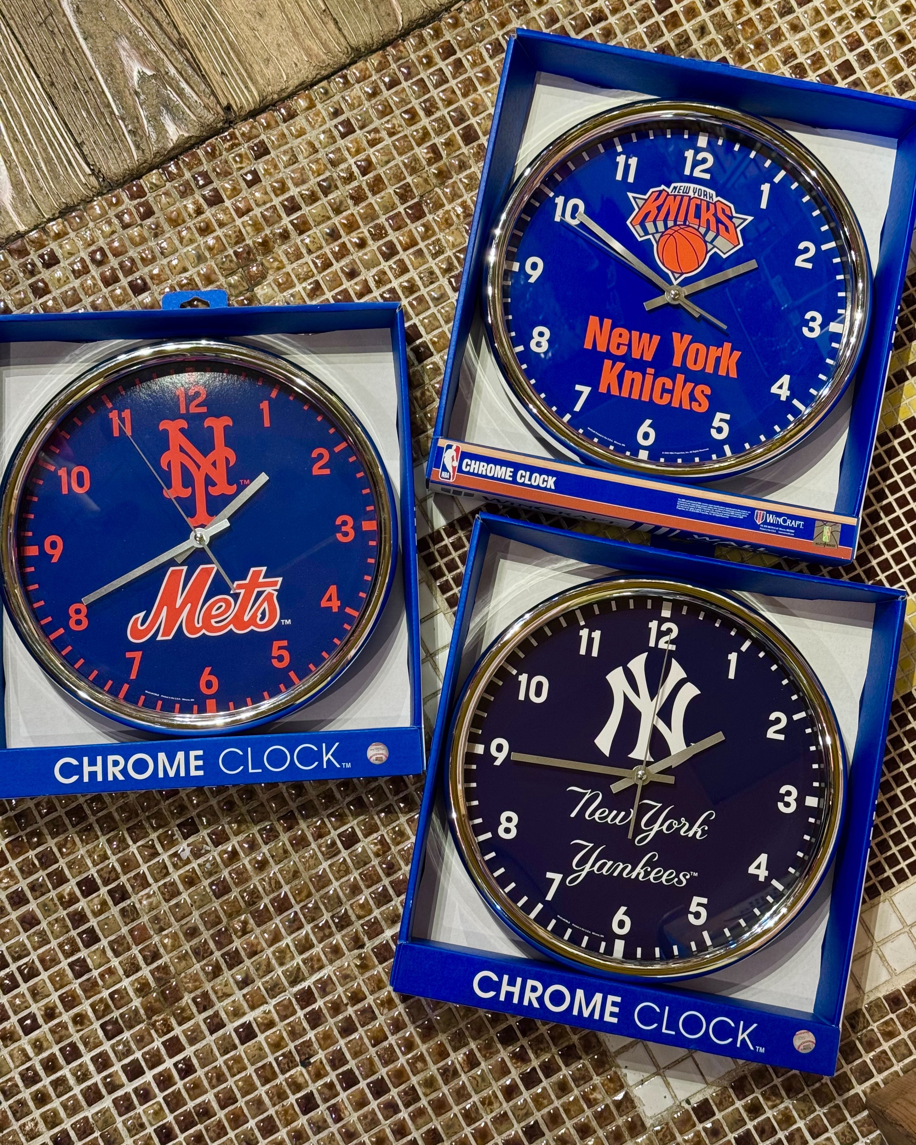 クローム仕上げ アナログ掛時計 CHROME CLOCK | the Apartment