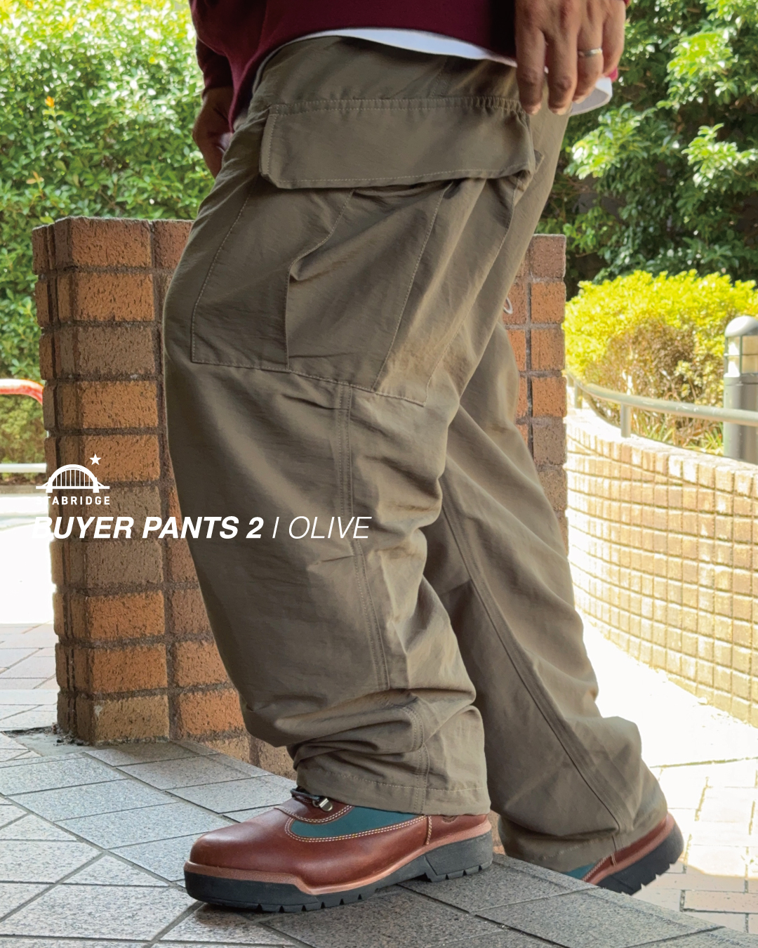 【M】 STABRIDGE Buyer Pants 2 Olive Buyer Pants 2 | the Apartment