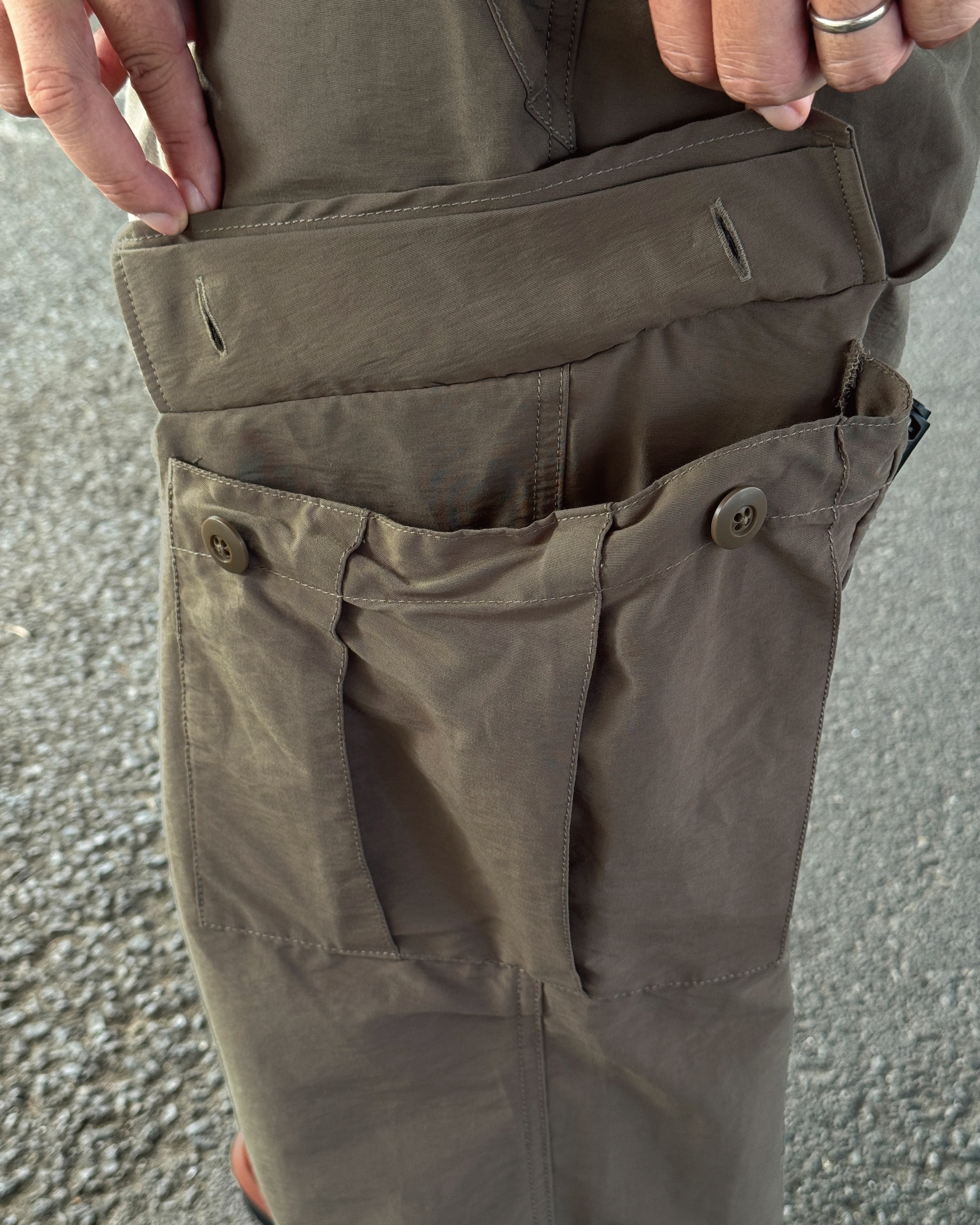 Lサイズ STABRIDGE Buyer Pants 2 Olive the Apartment | www.the-apartment.net 