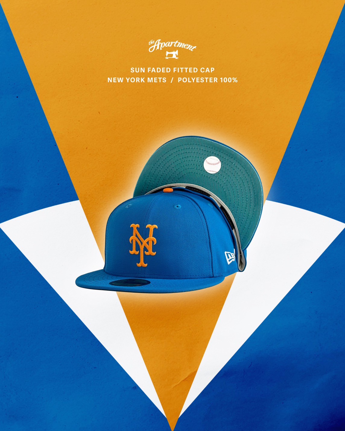 the Apartment 別注NEW ERA 7 3/8 キャップ メッツ NEW ERA