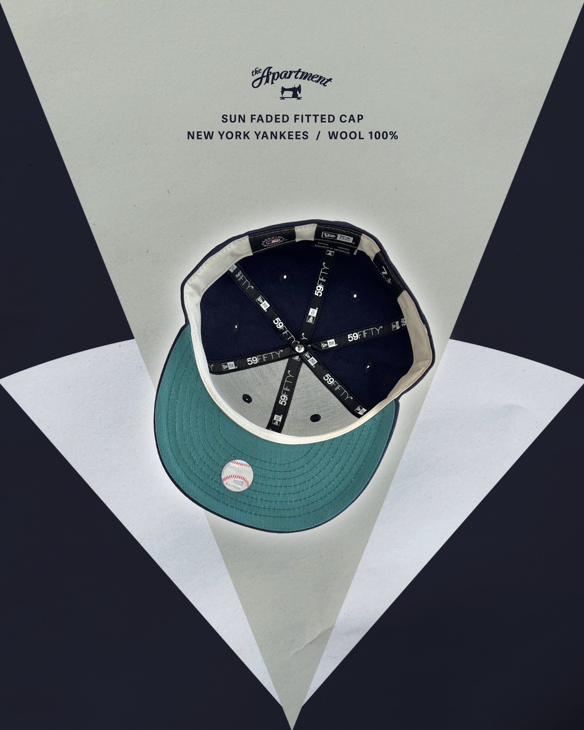 NEWERA 【the apartment 別注】7 7/8 NEW ERA