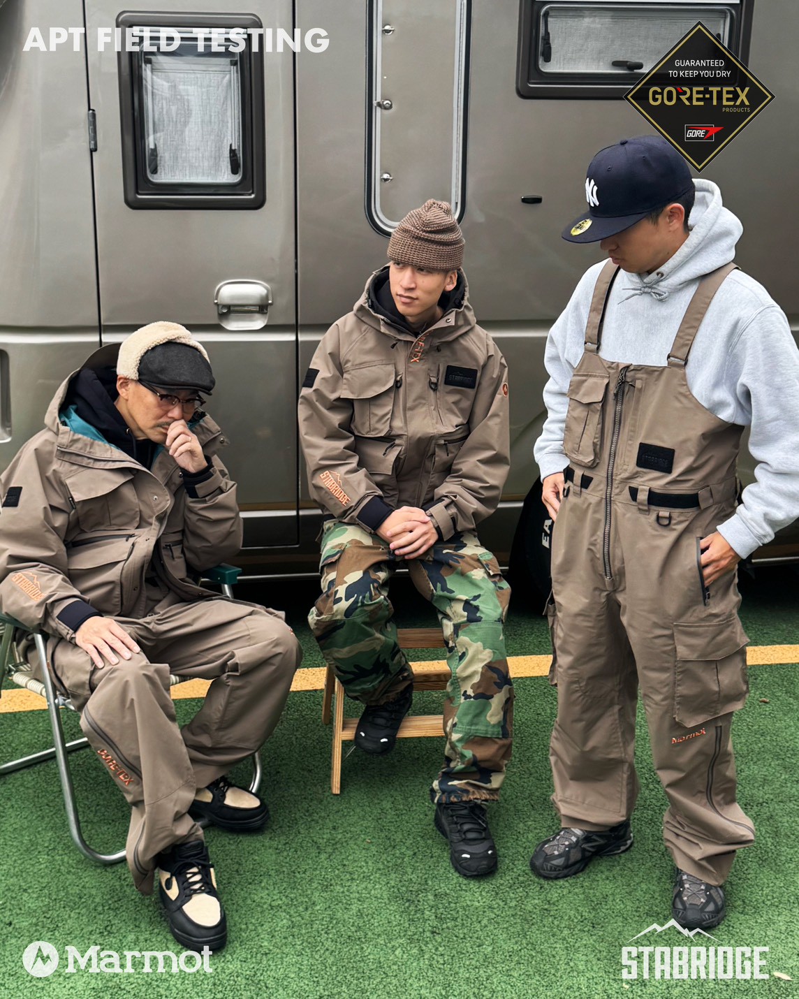 パンツ STABRIDGE MARMOT GTX GUIDE BIB STABRIDGE Marmot GTX RIVER