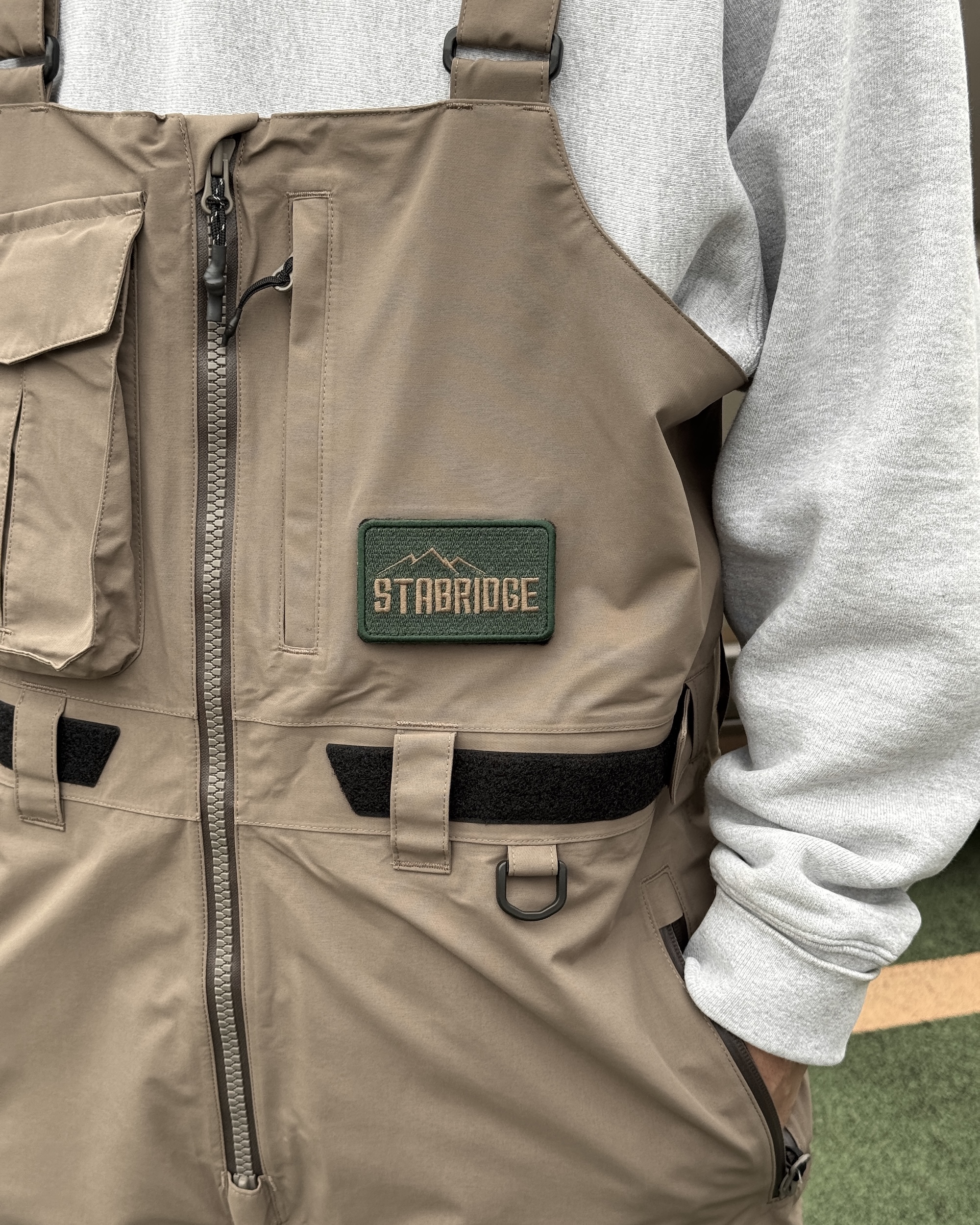 STABRIDGE × Marmot GTX RIVER GUIDE BIB Detail | the Apartment