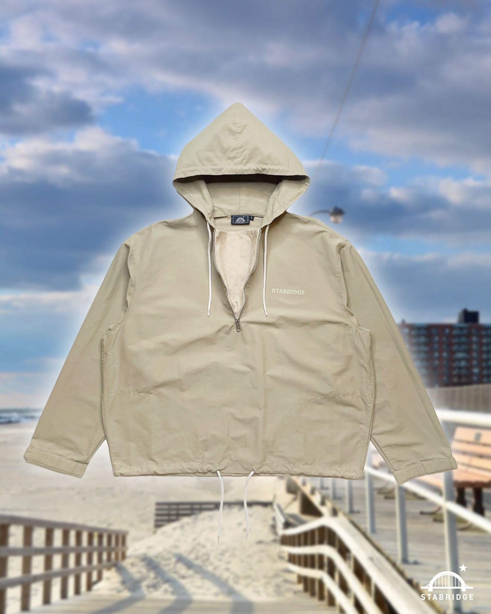 ジャケット・アウター STABRIDGE SHORE WALKER ANORAK SAND M この後、オンライン分をアップさせていただきます | the Apartment