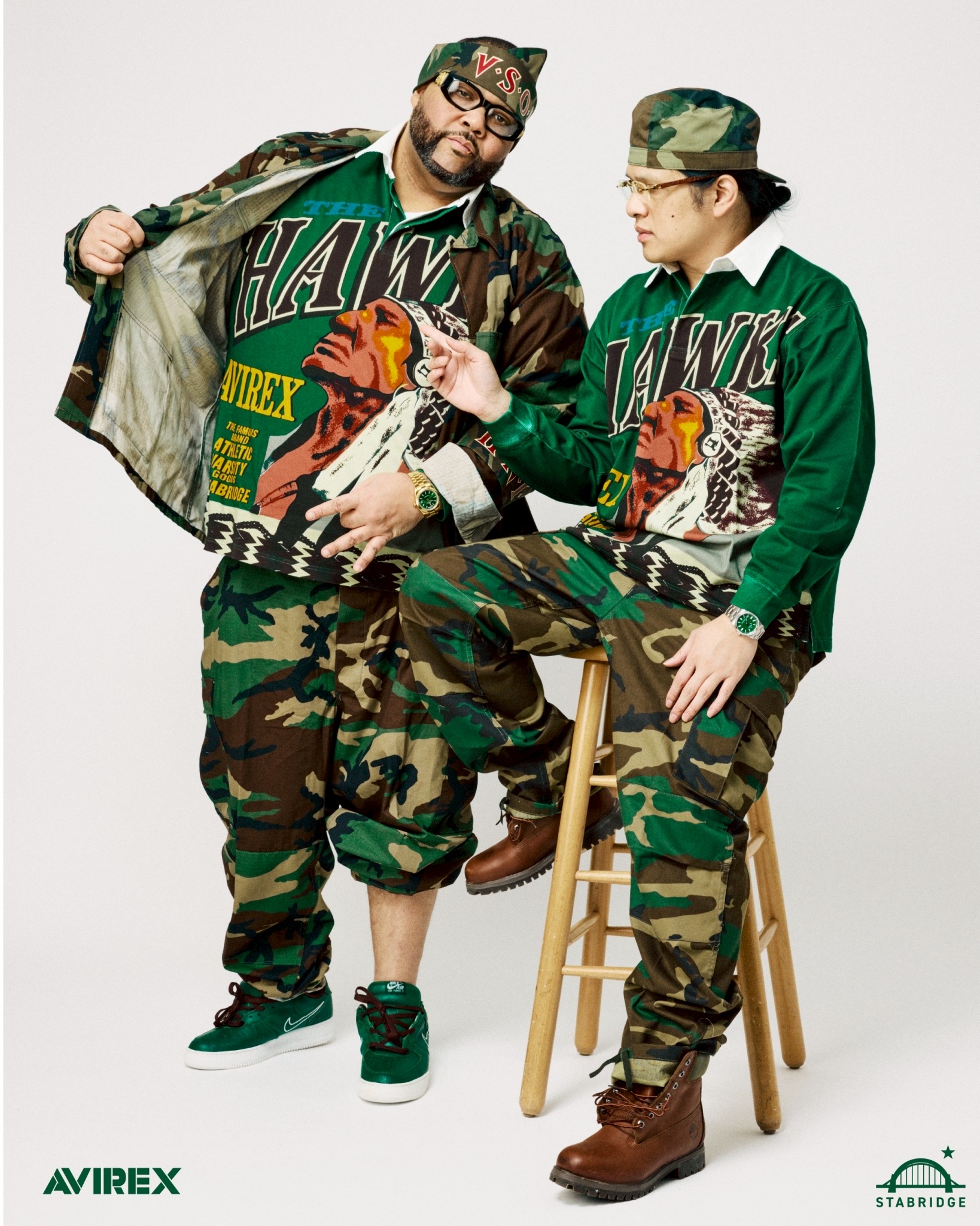 AVIREX HAWKS stabridge Lサイズ AVIREX HAWKS stabridge Lサイズ 【公式通販】