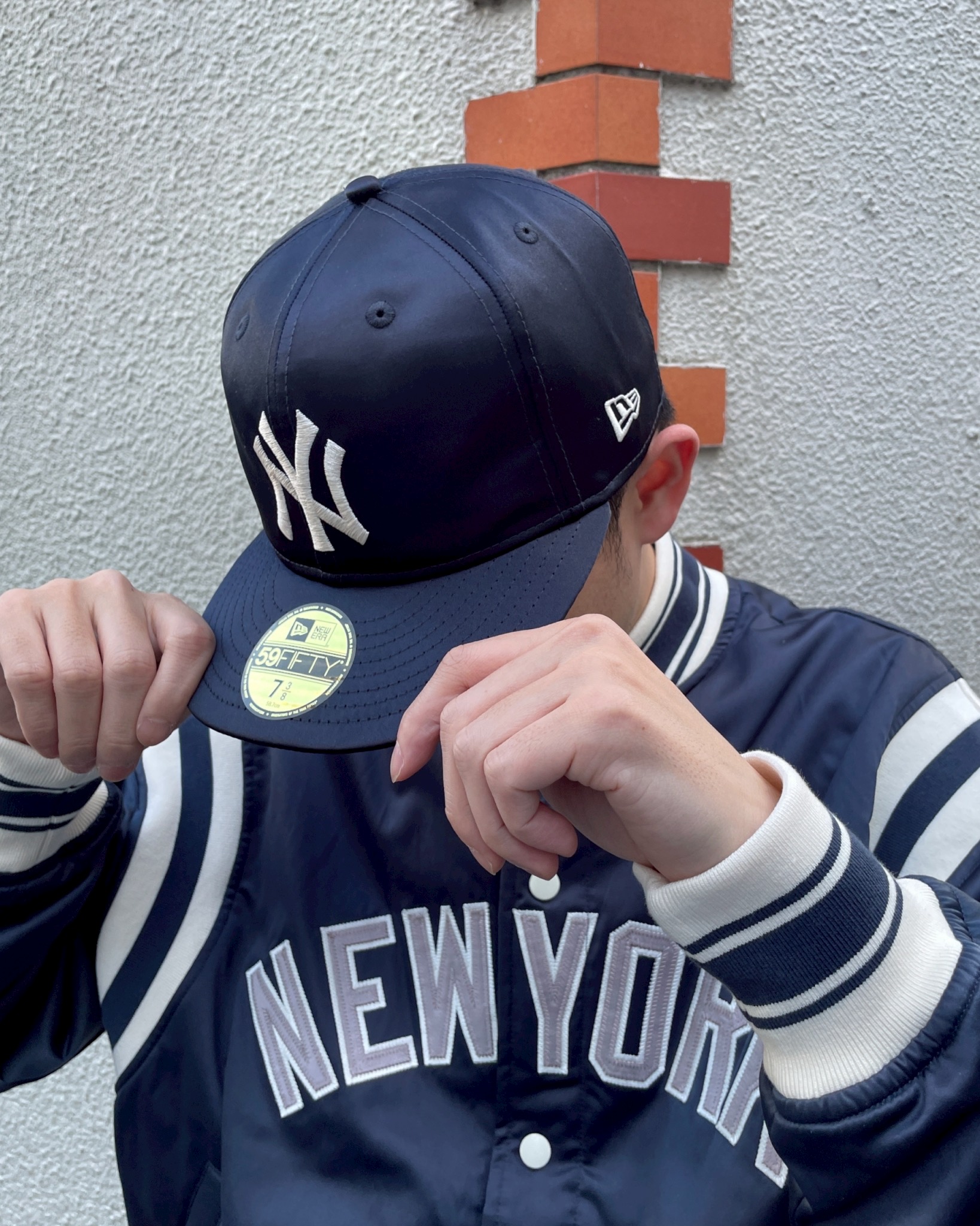 7 5/8 the apartment NEW ERA ヤンキース サテン 17周年記念アイテム② | the Apartment