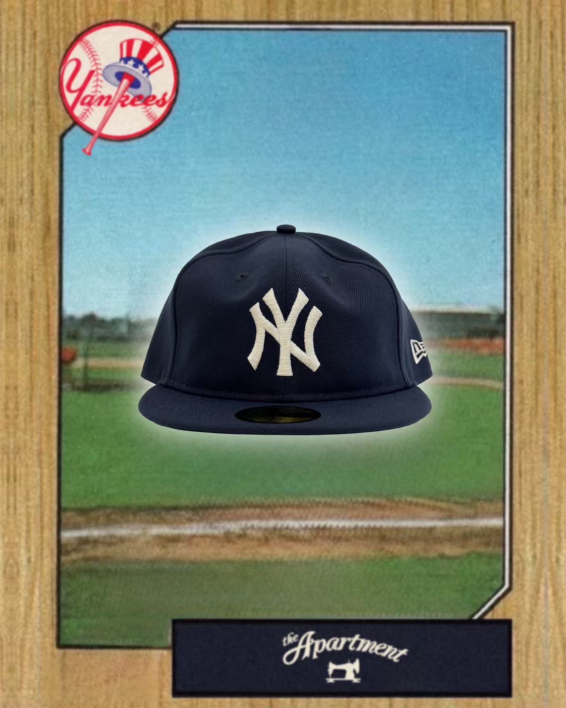 SOFT BUCKRAM SUN FADED FITTED CAP | the Apartment