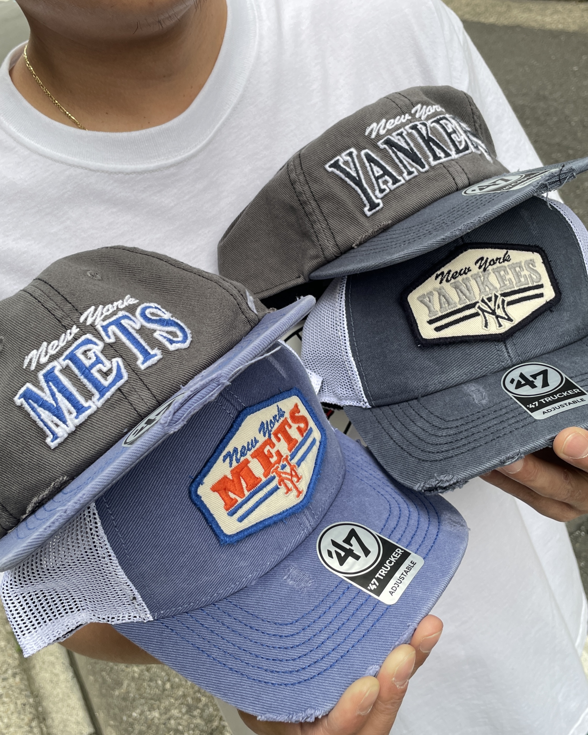 ヴィンテージ トラッカーキャップ 4点セット 企業ロゴ ビンテージ メッシュ VINTAGE PACK | the Apartment