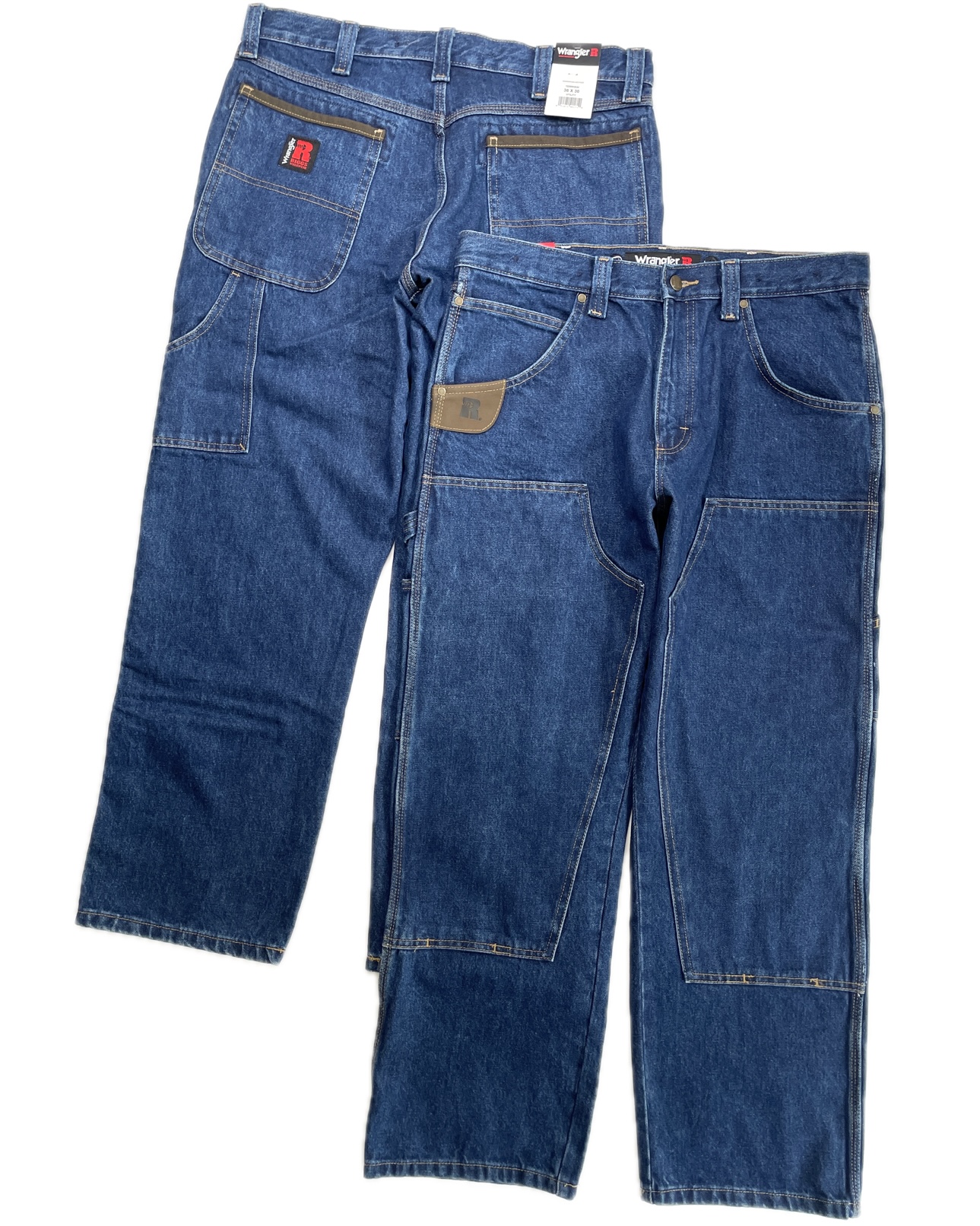 DOUBLE KNEE DENIM PANTS | the Apartment