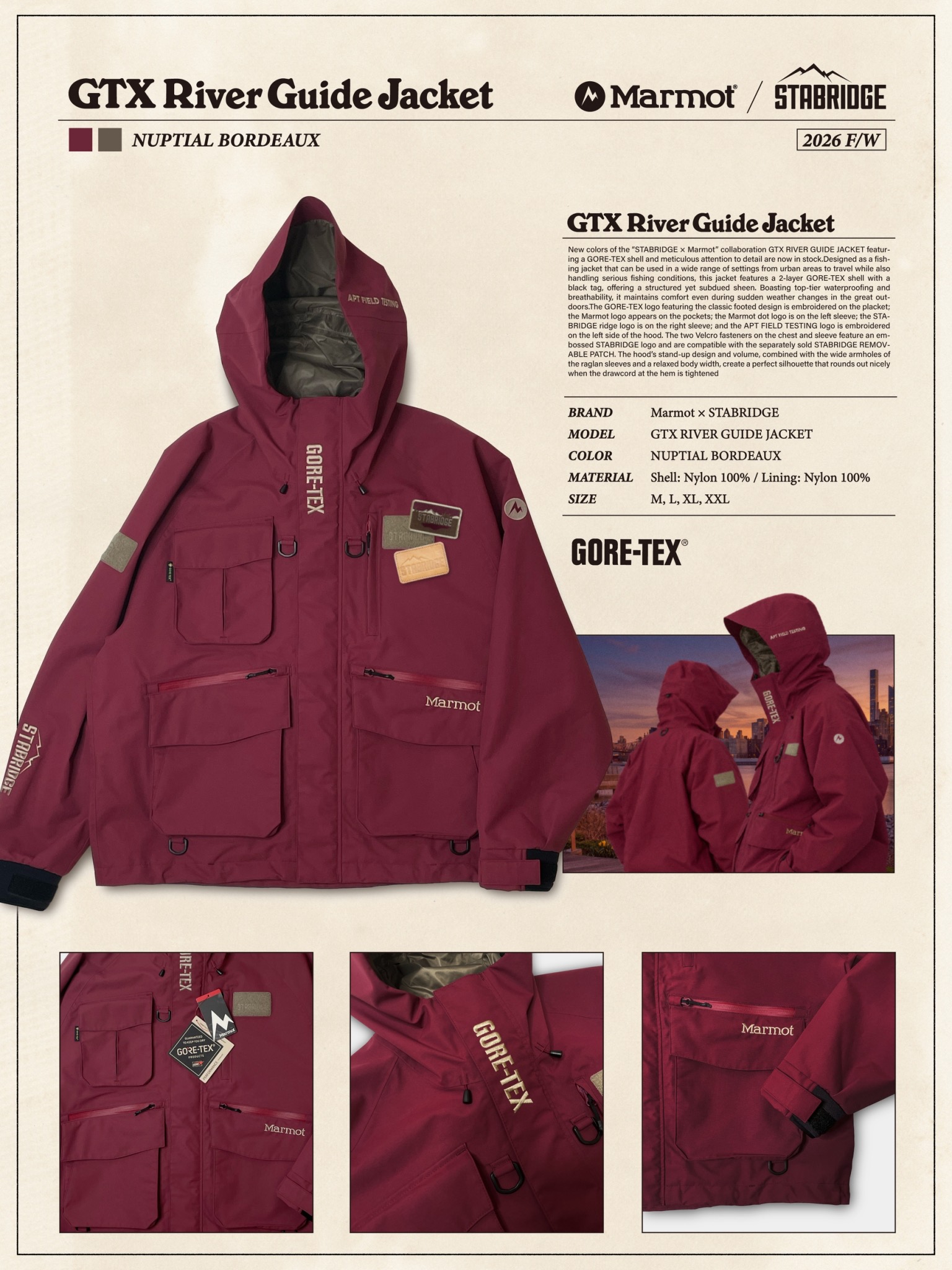 STABRIDGE × Marmot