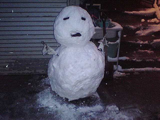 雪だるま | dai's diary