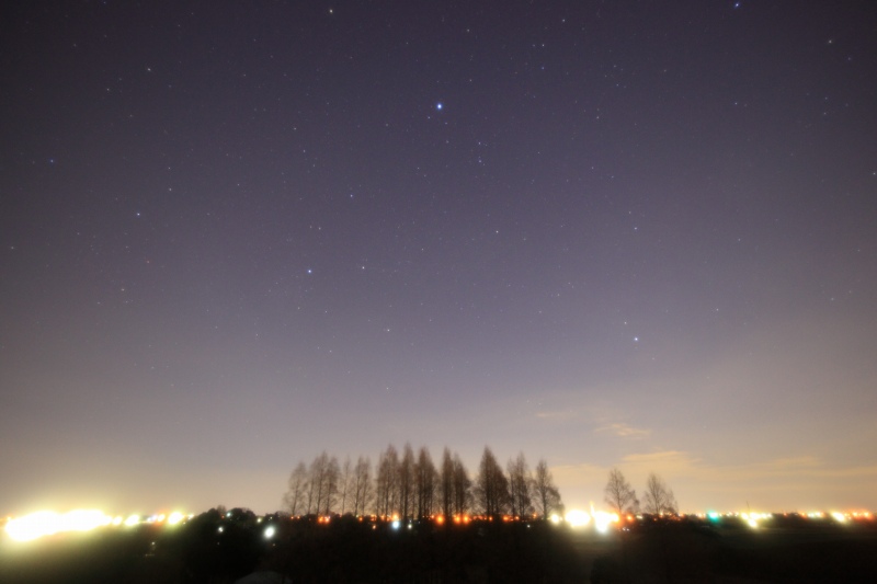 さきたま古墳公園の星空 | 星空のある風景写真BLOG ～眠りたくない夜が