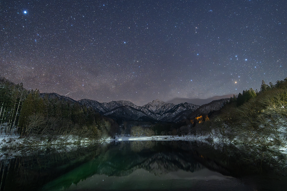 雪山と星空2 | 星空のある風景写真BLOG ～眠りたくない夜がある～