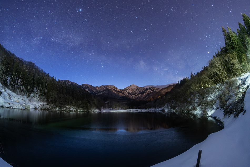 †夜空†ページ 雪山と星空2 | 星空のある風景写真BLOG ～眠りたくない夜がある～