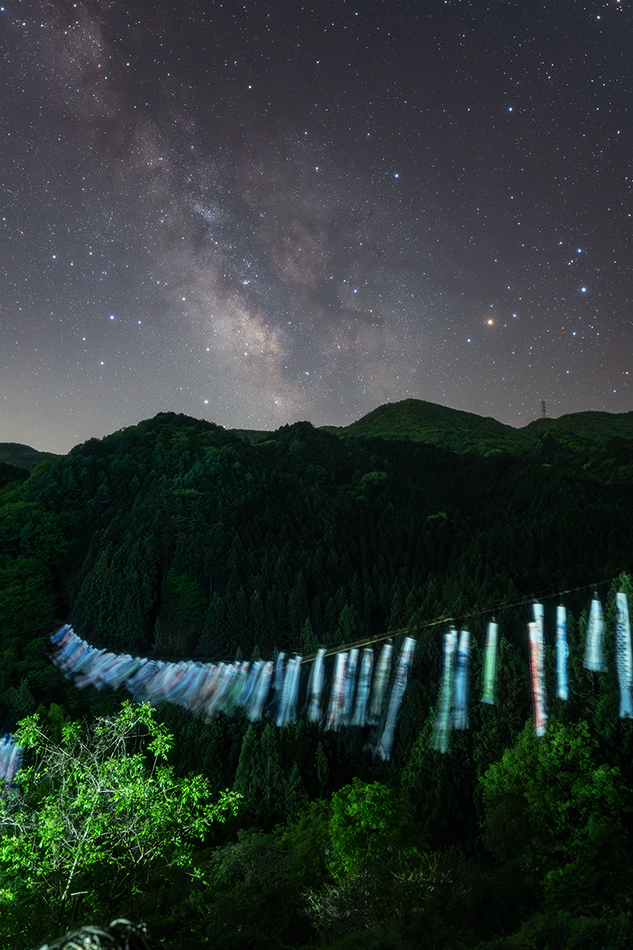 鯉のぼりと星空 | 星空のある風景写真BLOG ～眠りたくない夜がある～