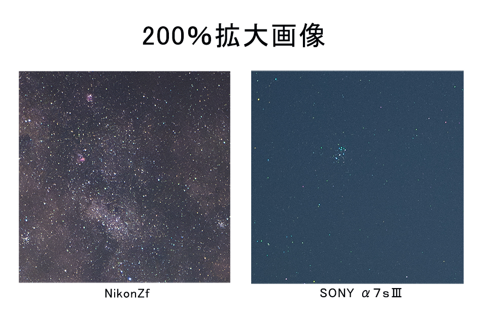 Canon6DからNikon Zfにメインカメラを変えた結果 | 星空のある風景写真