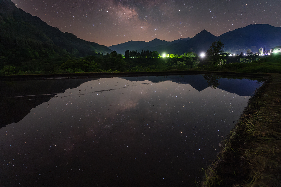 田んぼと天の川 | 星空のある風景写真BLOG ～眠りたくない夜がある～