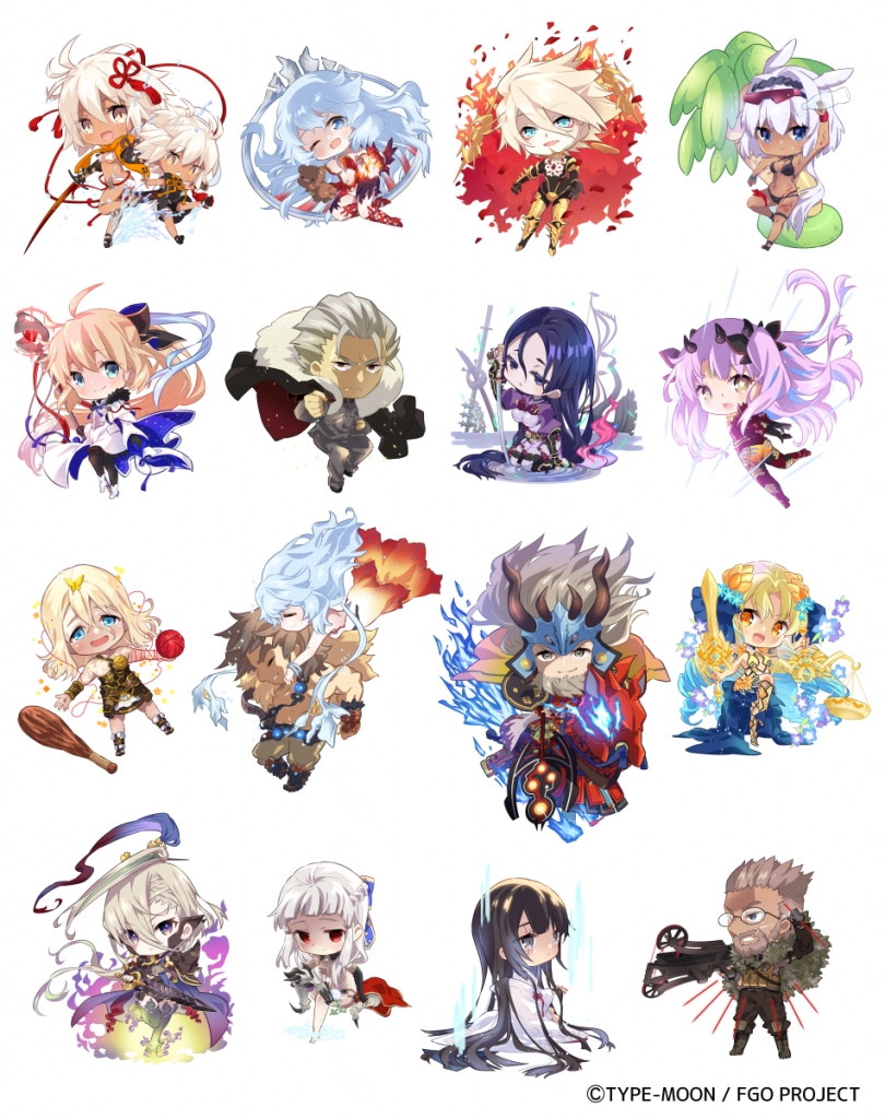 FGO -最終再臨展-』ミニキャラを描きました | SYSTEM HEAVEN