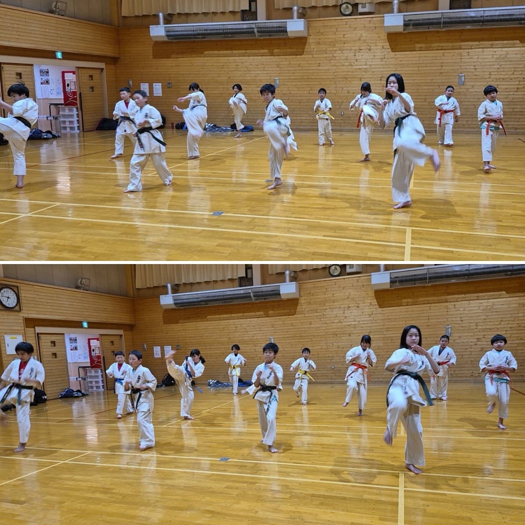 新極真会 外舘道場 稚内道場 1部 集合写真