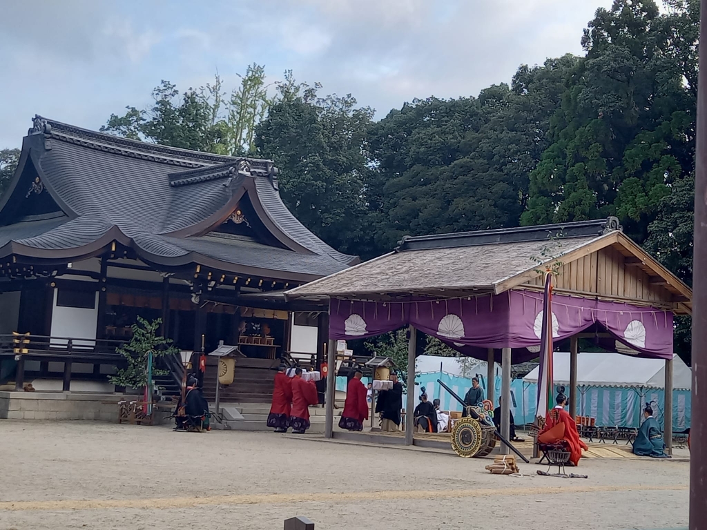 石清水祭シリーズ5 奉幣の儀（2） | やわた走井餅老舗のブログ