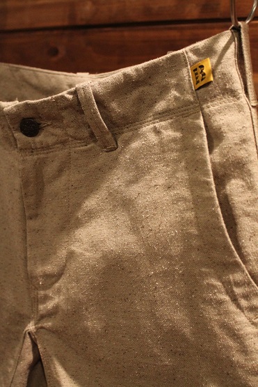 BROWN by 2-tacs コットンシルクリネン素材パンツ 紹介 | horkew