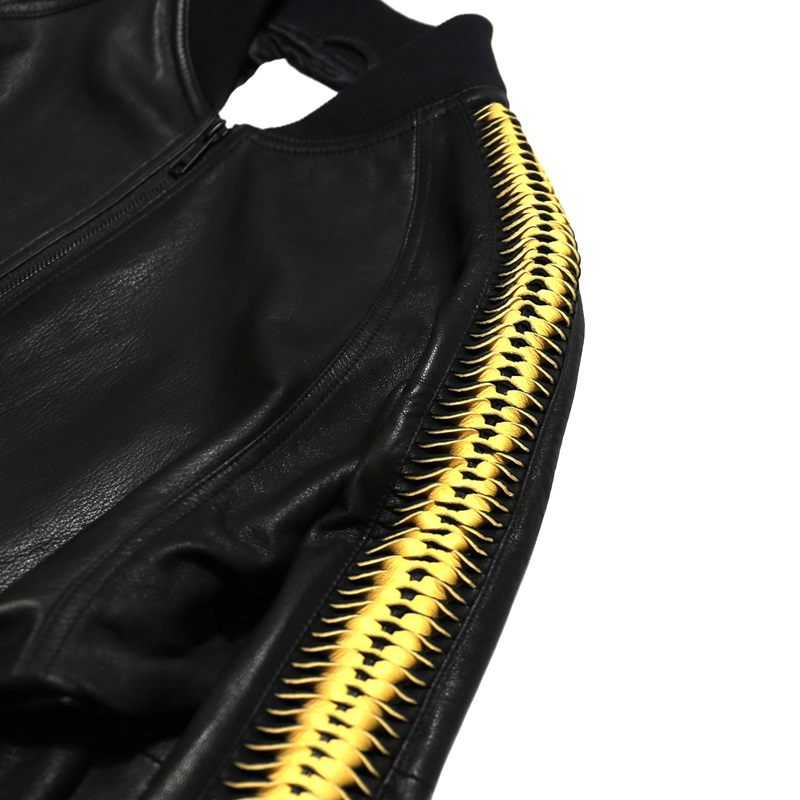 whowhat LEATHER SHARK JACKET | horkew blog