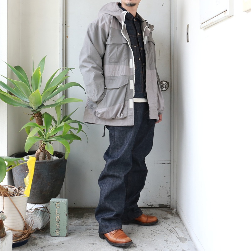 BAMBOO SHOOTS ×MOUNTAIN RESEARCH B.P'S PANELED MOUNTAIN PARKA