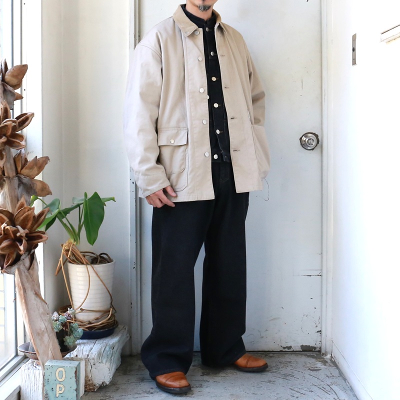 【美品】25aw STABILIZER GNZ Jacket 42 チャコール 𝗦𝗧𝗔𝗕𝗜𝗟𝗜𝗭𝗘𝗥 𝗚𝗡𝗭 】 ⁡ @stabilizer_gnz ⁡ ［ freezer