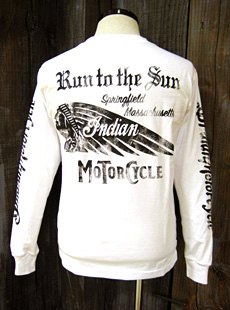 IndianMotorcycleIM64645Tee[ RUN TO THE SUN ]