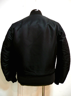 BUZZ RICKSON'S×William Gibson BR11733 BLACK MA-1 | Lua-Blog