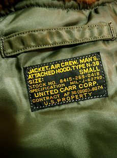 UNITED CARR by BUZZ RICKSON'S UC11804 新作N-3B | Lua-Blog