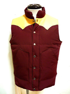 SUGAR CANE シュガーケーン ダウンベスト レザーヨーク SC12067 SUGAR CANE SC12067 新作レザーヨークダウンベスト | Lua-Blog