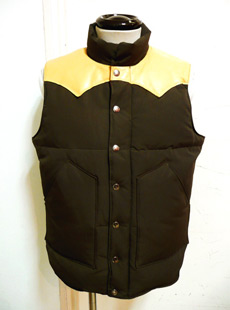 SUGAR CANE SC12067 新作レザーヨークダウンベスト | Lua-Blog