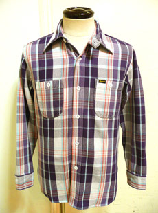 Pherrow's STORMY BLUE 短丈 40 ワッペン ヘリンボーン STORMY BLUE