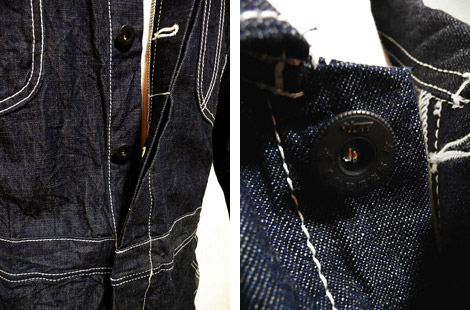 サムライ自動車倶楽部 SM100DM10 10oz DENIM ALL IN ONE | Lua-Blog