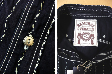 SAMURAI JEANS SDS11-S 新作ダブルショルダーワークシャツ | Lua-Blog